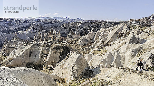 Panorama der Landschaft  GÃ¶reme  Isparta  TÃ?rkei