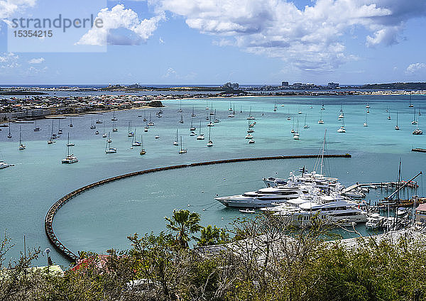 Yachthafen Port La Royale; Marigot  Sint Maarten  St. Martin