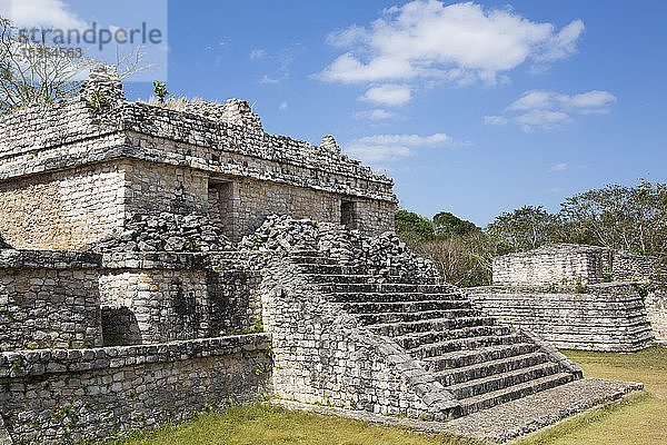Struktur 17  Ek Balam  Yucatec-Mayan Archaeological Site; Yucatan  Mexiko