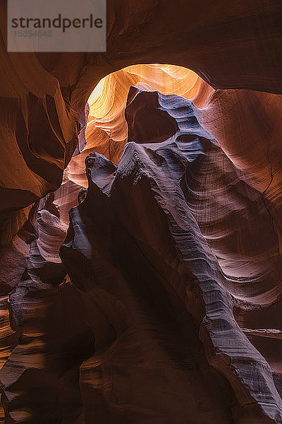 Upper Antelope Canyon; Page  Arizona  Vereinigte Staaten von Amerika