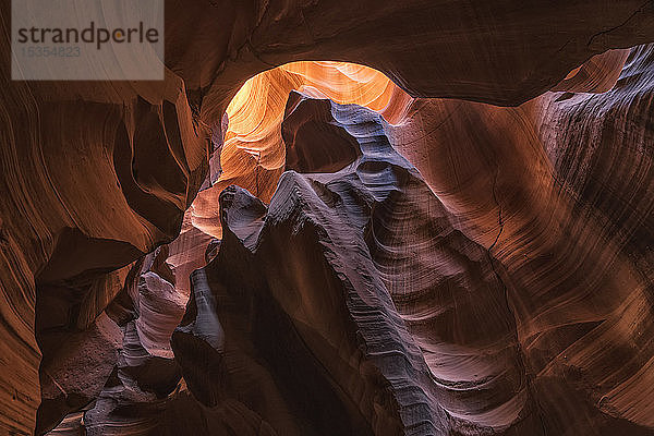 Upper Antelope Canyon; Page  Arizona  Vereinigte Staaten von Amerika