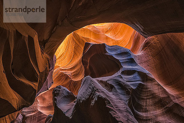 Upper Antelope Canyon; Page  Arizona  Vereinigte Staaten von Amerika