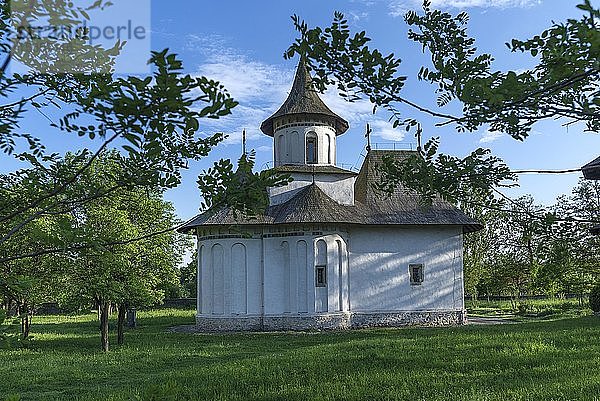 Kirche der Kreuzerhöhung  15. Jahrhundert  Moldaukloster  Patrauti  Gura Humorului  Rumänien  Europa