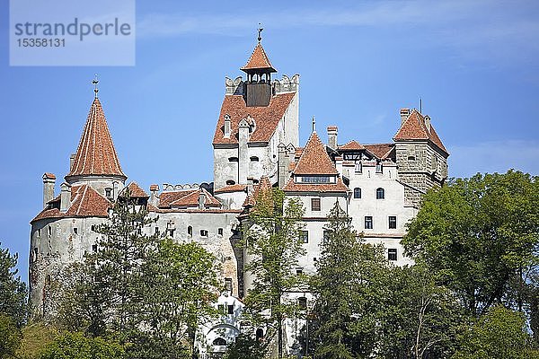 Schloss Bran  Transsylvanien  Rumänien  Europa