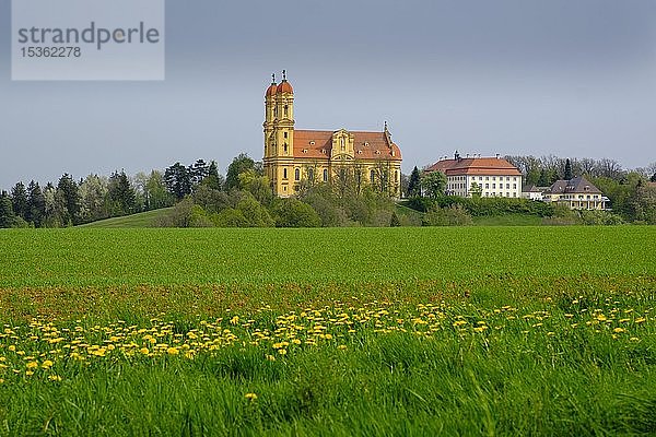 Wallfahrtskirche Schönenberg  Ellwangen an der Jagst  Baden-Württemberg  Deutschland  Europa