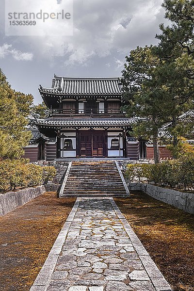 Kaizan-d? Tempel  Kennin-ji-Tempelkomplex  Buddhistischer Tempel  Kyoto  Japan  Asien