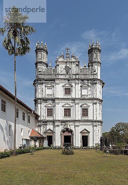 Kirche und Kloster des Heiligen Franz von Assisi  Alt-Goa  Indien  Asien