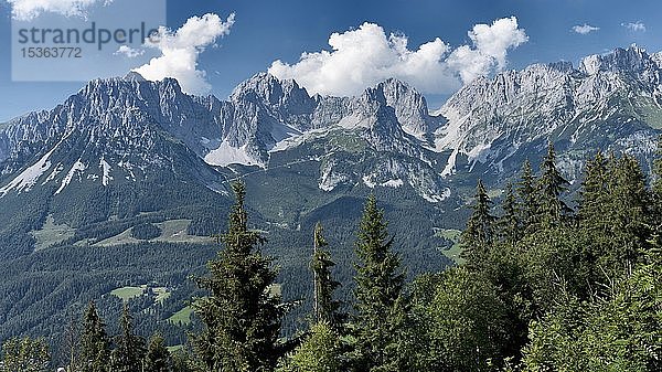 Wilder Kaiser  Tirol  Österreich  Europa