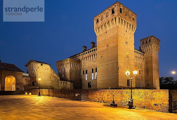 Festung  Burg Rocca di Vignola  Vignola  Emilia-Romagna  Italien  Europa
