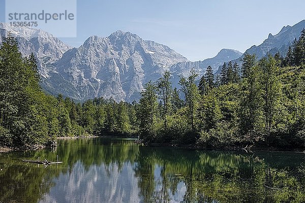 Großer Ödsee  Grünau im Almtal  Salzkammergut  Oberösterreich  Österreich  Europa