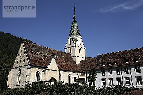 Klosterkirche  Blaubeuren  Schwäbische Alb  Baden Württemberg  Deutschland  Europa