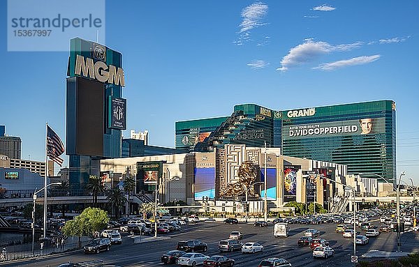 MGM Grand Hotel und Kasino  Las Vegas Strip  Las Vegas  Nevada  USA  Nordamerika
