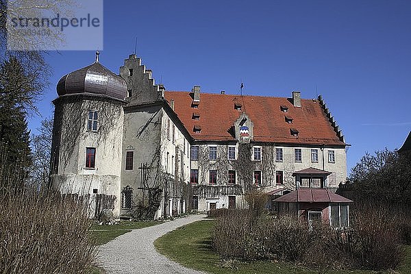 Schloss Warthausen  Biberach  Oberschwaben  Baden Württemberg  Deutschland  Europa