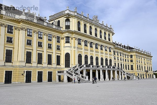 Schloss Schönbrunn  Hauptstadt  Wien  Österreich  Europa