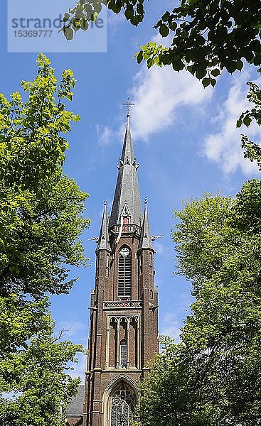 Basilika St. Marien im Wallfahrtsort Kevelaer  Niederrhein  Nordrhein-Westfalen  Deutschland  Europa