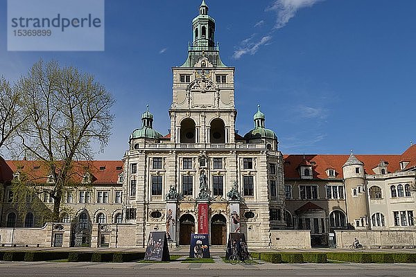 Bayerisches Nationalmuseum  Lehel  München  Bayern  Deutschland  Europa