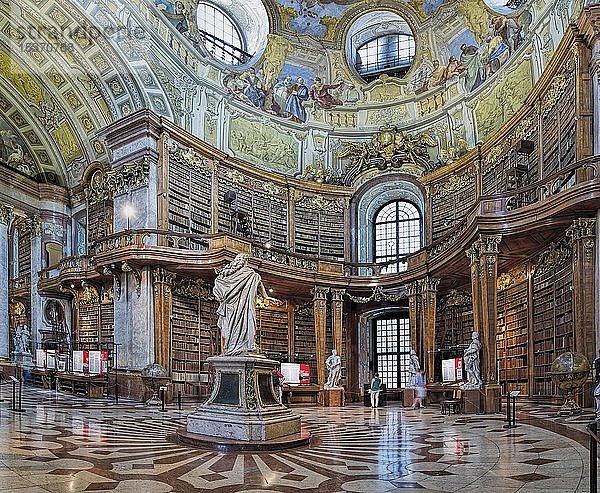 Österreichische Nationalbibliothek  innen  Wien  Österreich  Europa