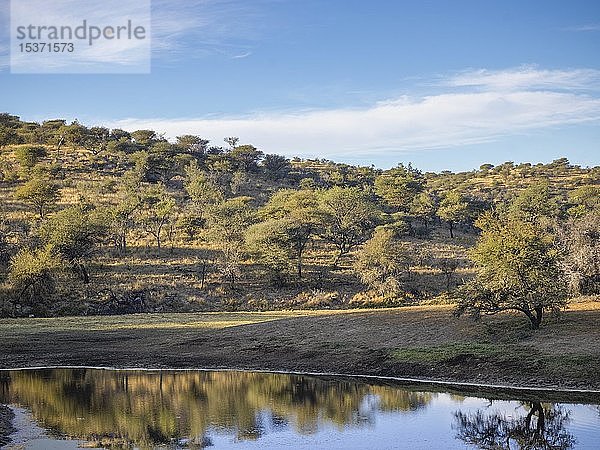 Landschaft  Daan Viljoen Wildreservat  Namibia  Afrika