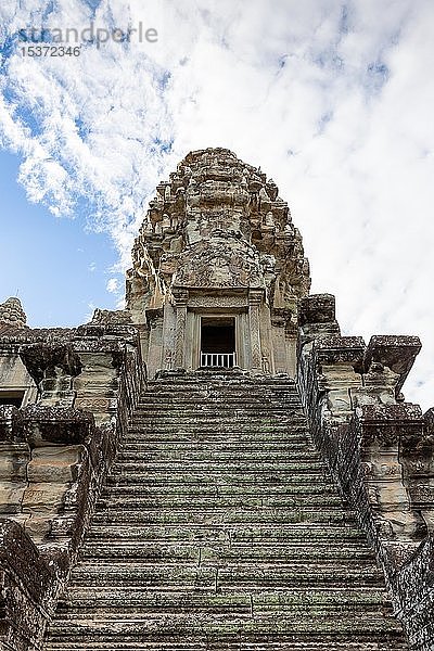 Pancharam-Tempel auf der Zweiten Galerie von Angkor Wat  Siem Reap  Kambodscha  Asien