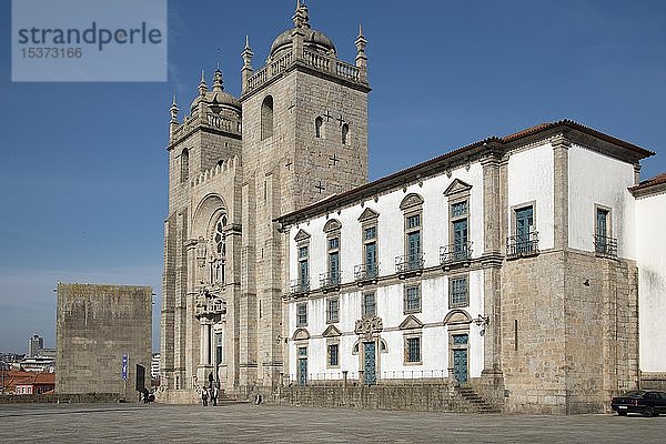 Kathedrale Da Sé  Barredo-Viertel  Porto  Portugal  Europa