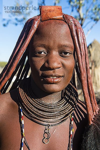 Himba-Frau  Sesriem  Kaokoland  Namibia  Afrika