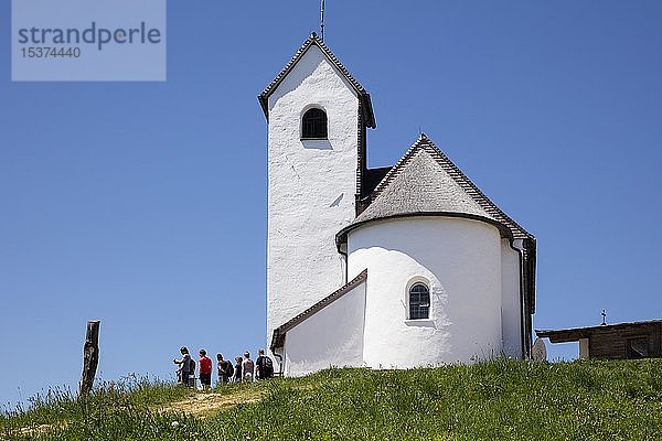 Kapelle auf der Hohen Salve  1829m  Kitzbüheler Alpen  Tirol  Österreich  Europa