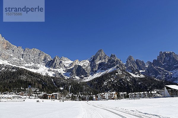 San Martino di Castrozza  Trient  Italien  Europa