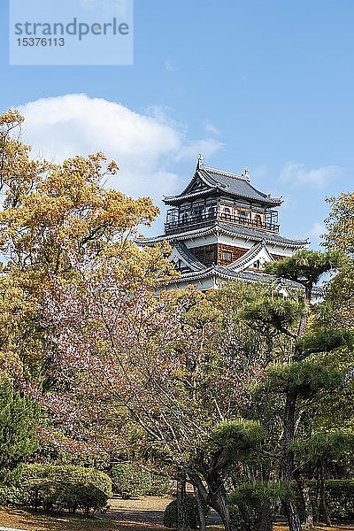 Burg Hiroshima  Karpfenburg  Hiroshima  Japan  Asien