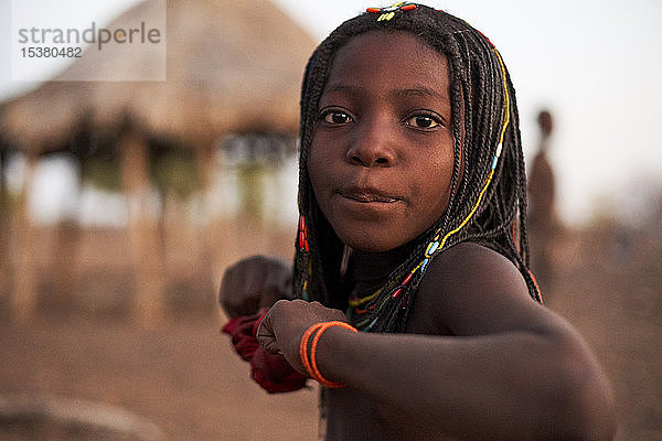 Muhacaona-Mädchen  Oncocua  Angola