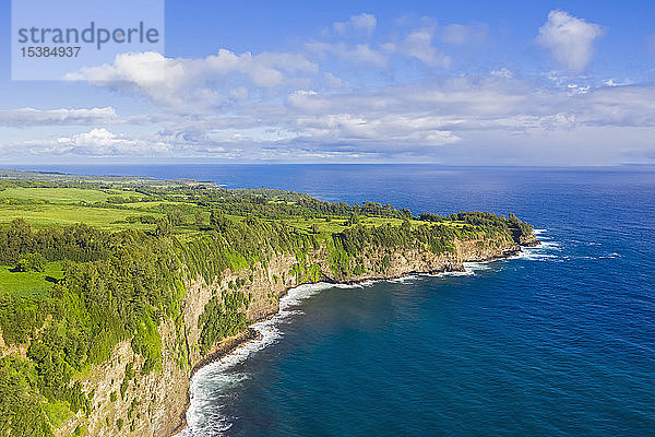 USA  Hawaii  Big Island  Pazifischer Ozean  Pololu Valley Lookout