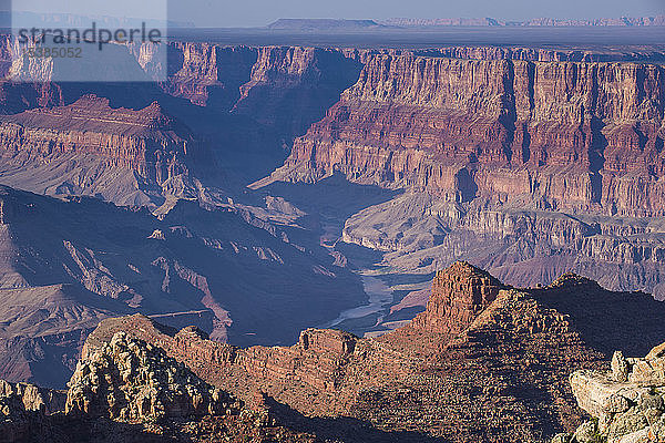 USA  Arizona  Blick über den Grand Canyon