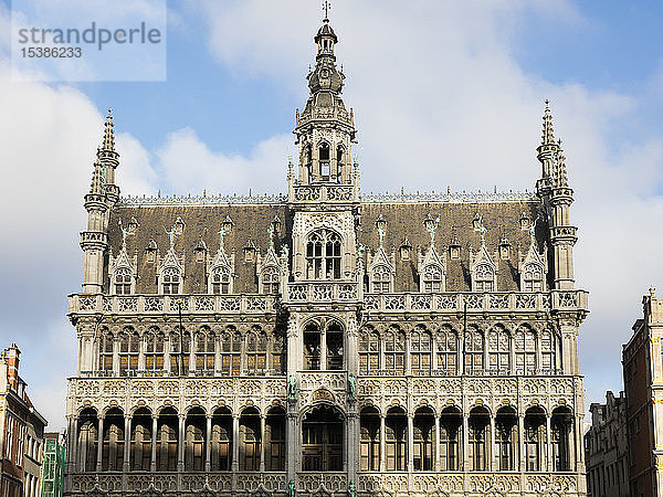 Belgien  Brüssel  Grand Place  Maison du Roi  Fassade