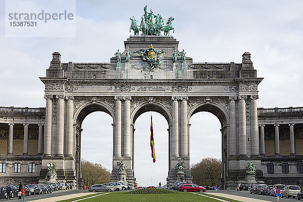 Belgien  Brüssel  Triumphbogen