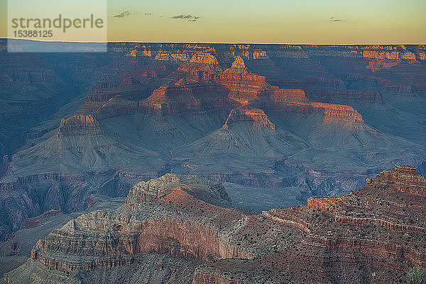 USA  Arizona  Sonnenuntergang über dem Grand Canyon