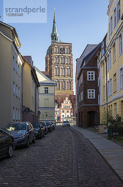 Deutschland  Mecklenburg-Vorpommern  Stralsund  Altstadt  Nikolaikirche