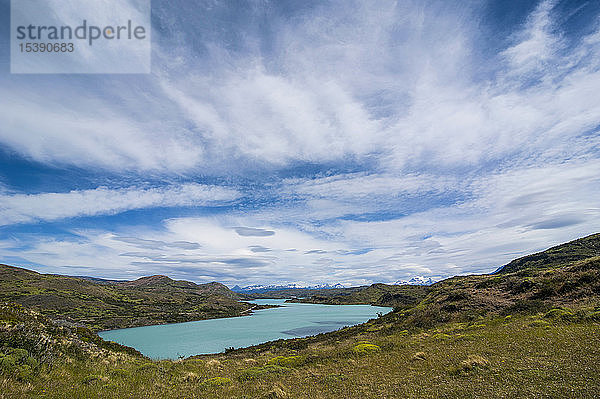 Chile  Patagonien  Nationalpark Torres del Paine  landschaftlich reizvoll