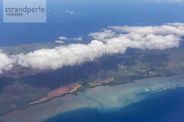 USA  Hawaii  Molokai  Luftaufnahme