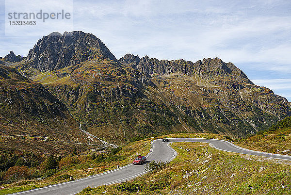 Österreich  Vorarlberg  Silvretta-Hochalpenstraße  Bielerhöhe