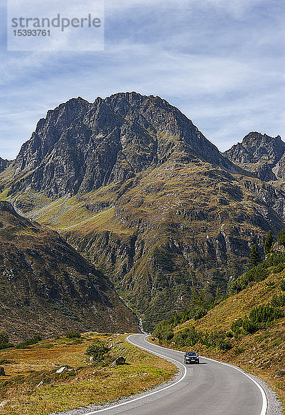 Österreich  Vorarlberg  Silvretta-Hochalpenstraße  Bielerhöhe