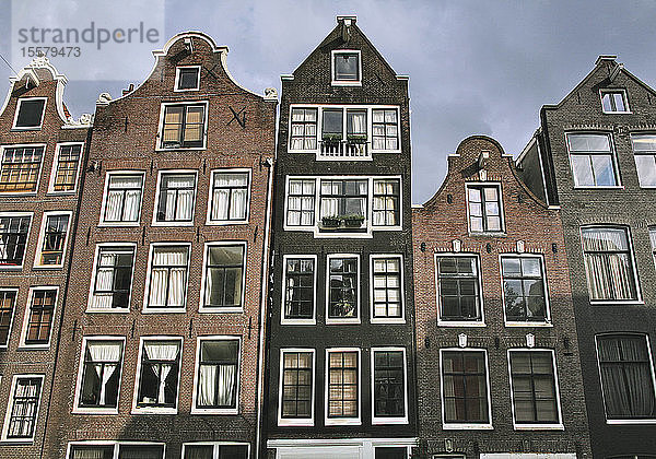 Niederlande  Amsterdam  Ansicht der alten Fassade