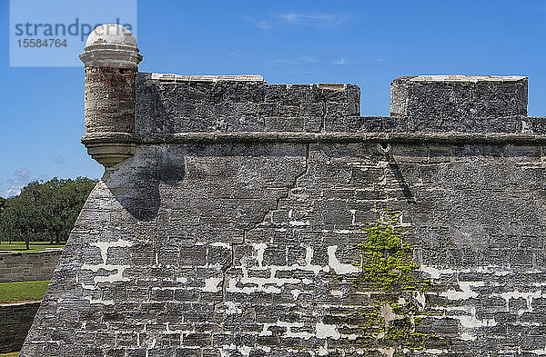 Castillo de San Marcos in St. Augustine  USA