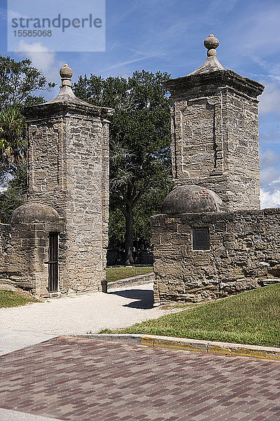 Alte Stadttore von St. Augustine  USA