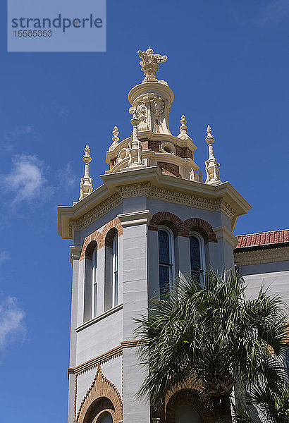 Turm der Memorial Presbyterian Church in St. Augustine  USA