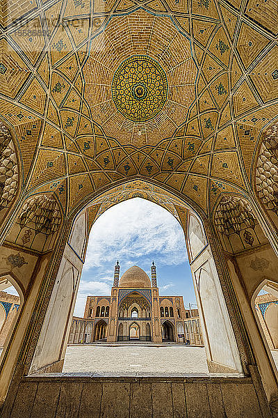 Agha-Bozorg-Moschee  Innenhof  Kashan  Provinz Isfahan  Islamische Republik Iran  Naher Osten