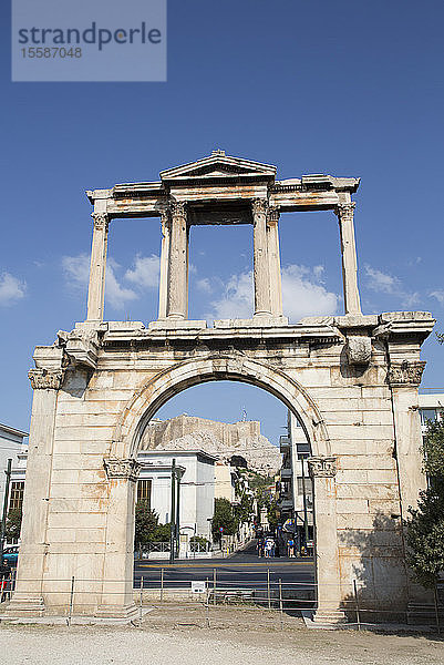 Hadriansbogen  Athen  Griechenland