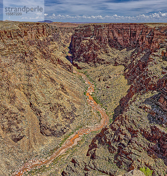 Ein Gebiet der Schlucht des Kleinen Colorado River östlich des Grand Canyon  Arizona  Vereinigte Staaten von Amerika