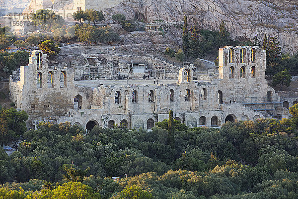 Herodes-Atticus-Theater  Akropolis  UNESCO-Weltkulturerbe  Athen  Griechenland