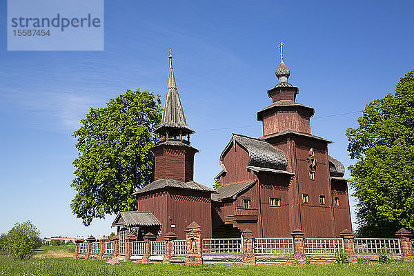 Kirche des Heiligen Johannes des Theologen  erbaut zwischen 1687 und 1689  in der Nähe von Rostov Veliky  Goldener Ring  Gebiet Jaroslawl  Russland