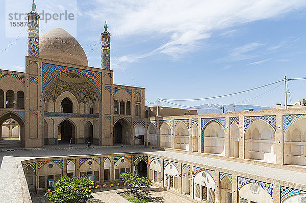 Agha-Bozorg-Moschee  Innenhof  Kashan  Provinz Isfahan  Islamische Republik Iran