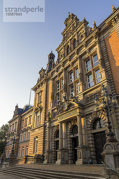 Historisches Strafjustizgebäude im Stadtteil Neustadt  Hamburg  Deutschland
